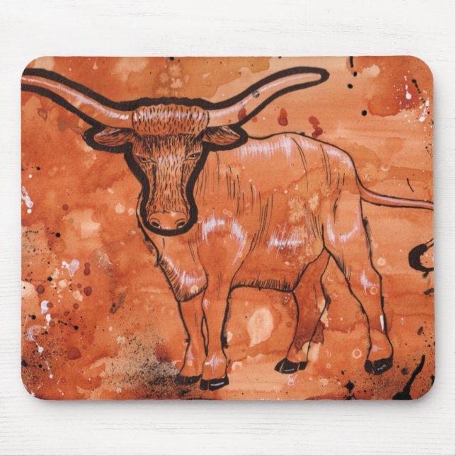 Longhorn II Mousepad (Vorne)