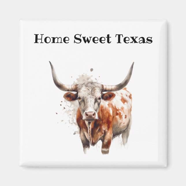 Longhorn Legacy, individuell   Magnet (Vorne)