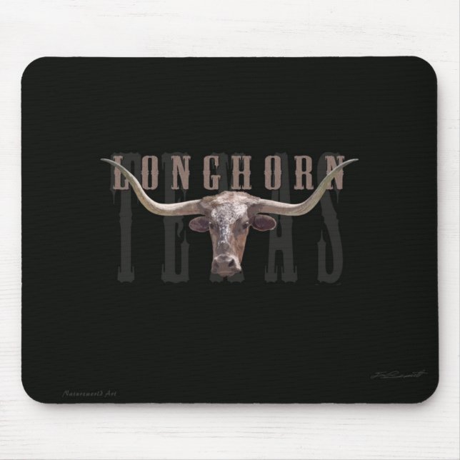 Longhorn Mousepad (Vorne)