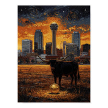 Longhorn World Cup 2026 Fußball — Fine Art