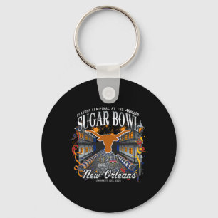 Longhorns Sugar Bowl 2024 Cfp Semi Football Nola Schlüsselanhänger