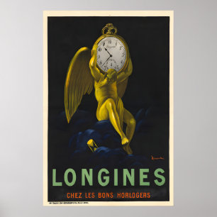Longines-Uhrenplakat - Cappiello-Plakat Poster