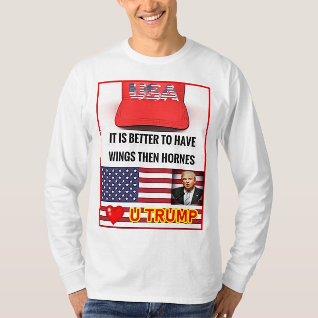 Longleeve Tromp Lover T - Shirt (Vorderseite)