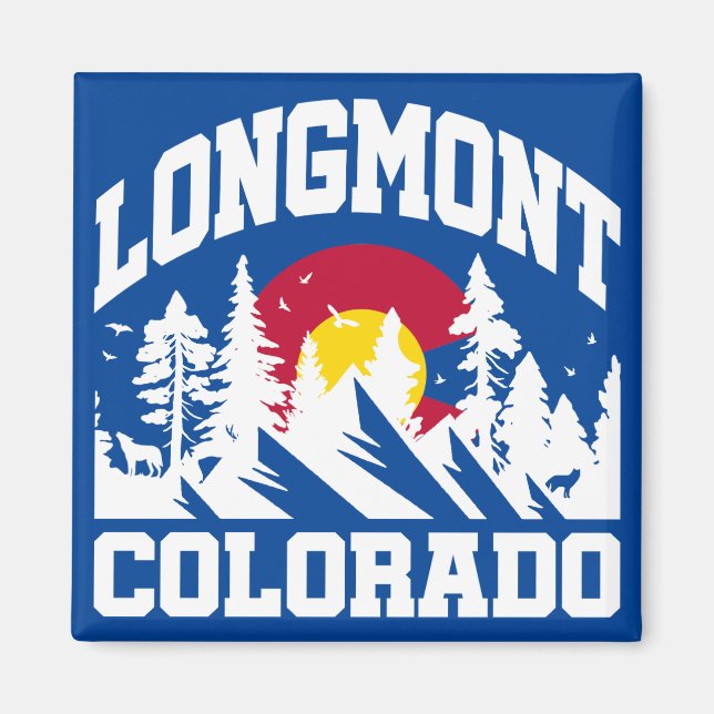 Longmont, Colorado Magnet (Vorne)
