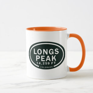 Longs Peak 14.259 FT Colorado Rocky Mountains Tasse