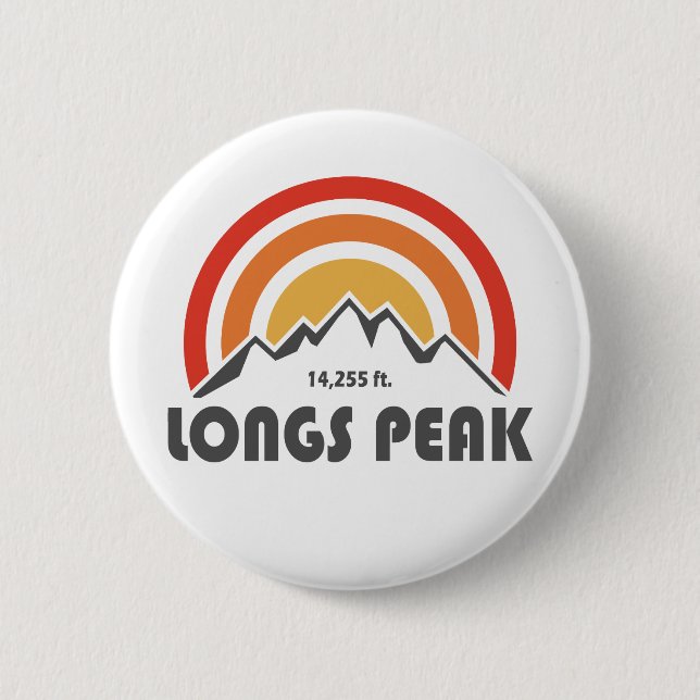 Longs Peak Button (Vorderseite)