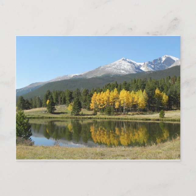 Longs Peak Postkarte (Vorderseite)