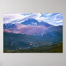 Longs Peak, Rocky Mountain National Park, Colorado Poster