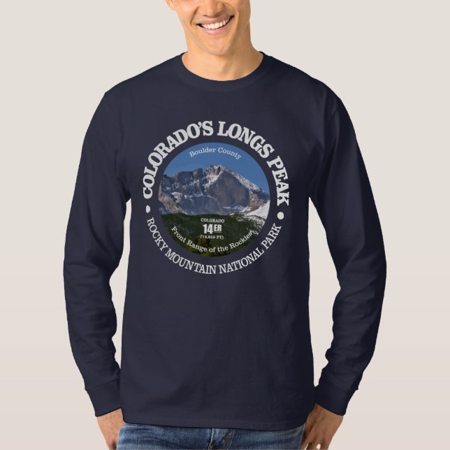 Longs Peak T-Shirt (Vorderseite)