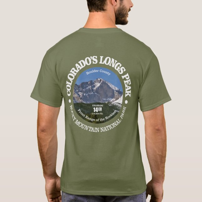 Longs Peak T-Shirt (Rückseite)
