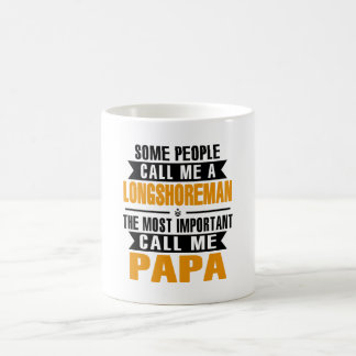 Longshoreman Papa Vatertag Geschenk Kaffeetasse