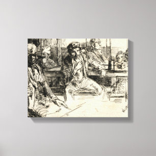 Longshoremen - Whistler - 1859 Leinwanddruck