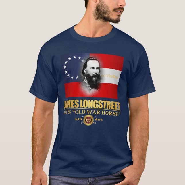 Longstreet (Südlicher Patriot) T-Shirt (Vorderseite)
