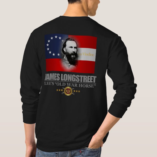 Longstreet (Südlicher Patriot) T-Shirt (Rückseite)