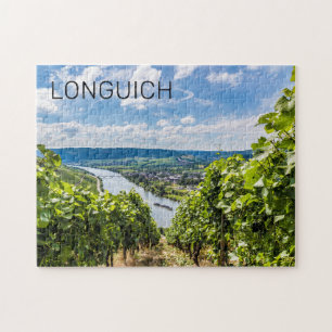 Longuich Moselle Vineyard Panorama Deutschland Puzzle