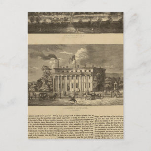 Longview Asylum, Ohio Postkarte