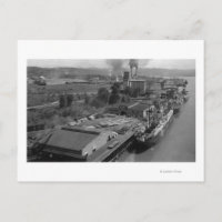 Longview, WA - Port View von Air