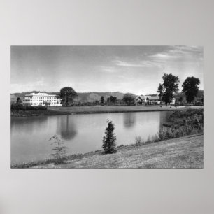 Longview, WA Stadtview See Sacajawea Fotografie Poster