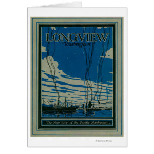 Longview, Washington-Werbungs-Plakat