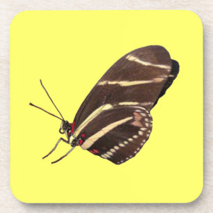 Longwing Zebra Butterfly Cork Untersetzer