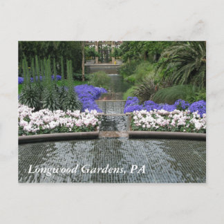 Longwood Gardens, PA Postkarte