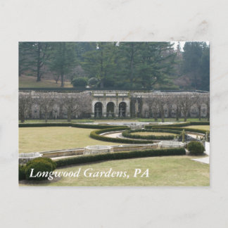 Longwood Gardens, PA Postkarte