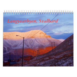Longyearbyen, Svalbard Kalender