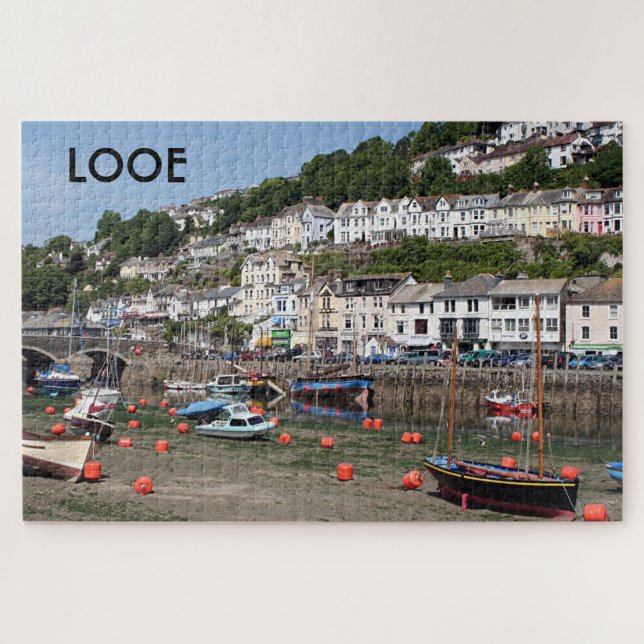 Looe: Cornwall, England, Großbritannien Puzzle (Horizontal)