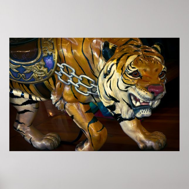 LOOFF CAROUSEL TIGER 1909 POSTER (Vorne)