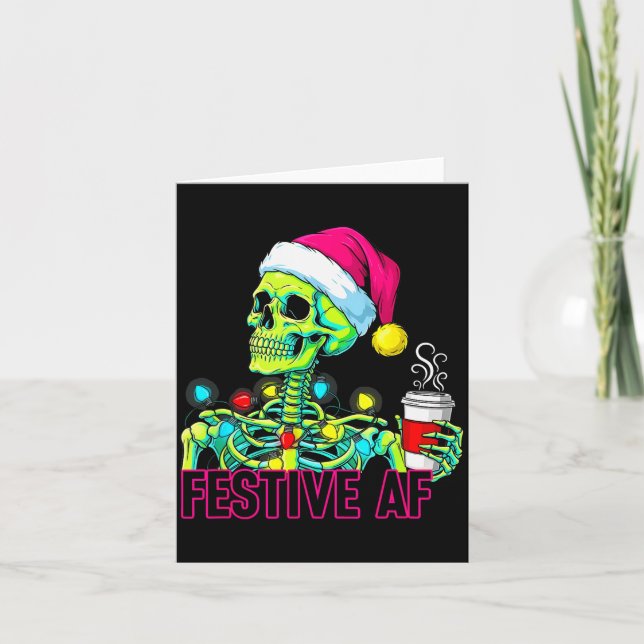 Look At Me Being All Festive And Stuff Humorous Xm Karte (Vorderseite)