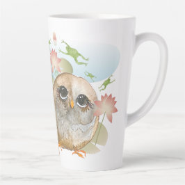 LOOK B4 U LEAP Design vorne und hinten Milchtasse