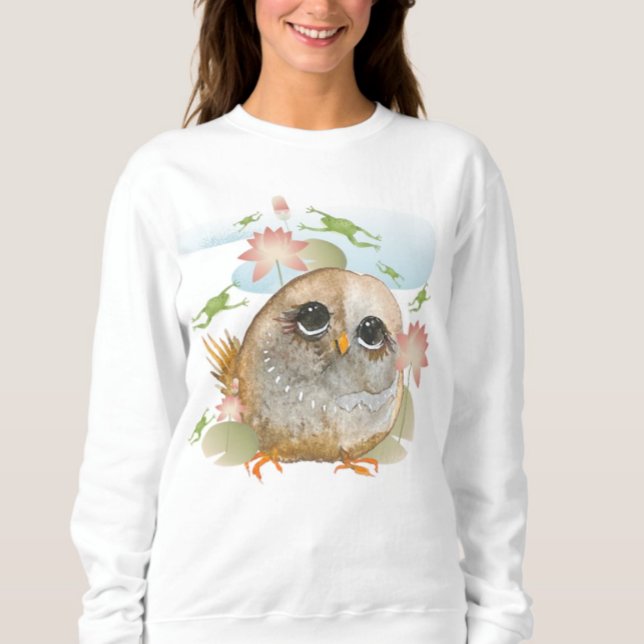 LOOK B4 U LEAP Design vorne und hinten Sweatshirt (Von Creator hochgeladen)