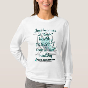 "Look" Gesund/Schmetterling...PCOS T - Shirt