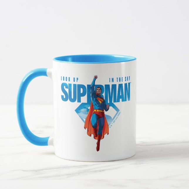 Look Up It's Superman Tasse (Links)