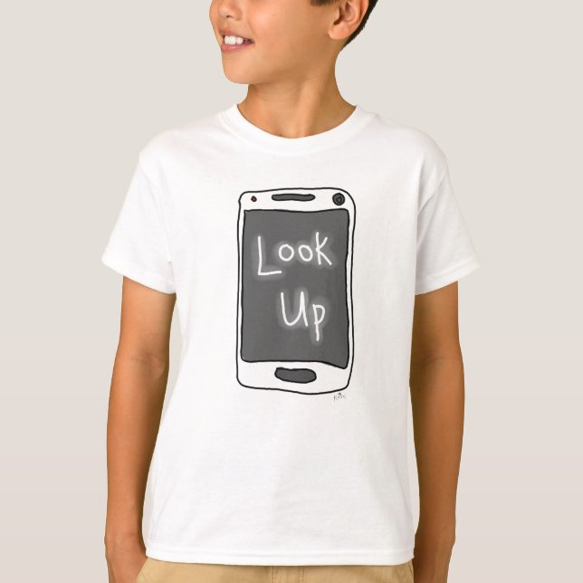 "Look Up" T-Shirt (Vorderseite)