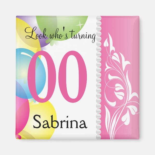 Look Who’s 00 00. Magnet (Vorne)