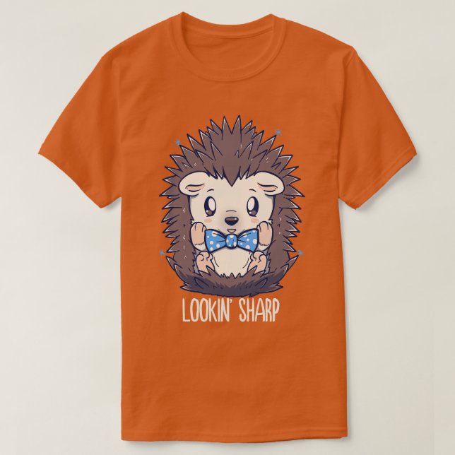 Lookin Sharp Dapper Igel T-Shirt (Design vorne)