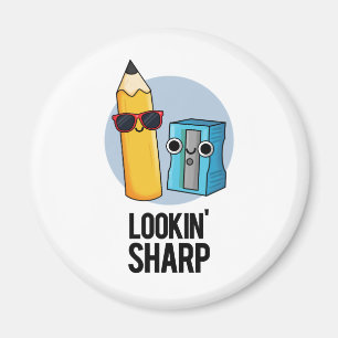 Lookin Sharp Funny Pencil Pub Magnet