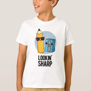 Lookin Sharp Funny Pencil Pub T-Shirt