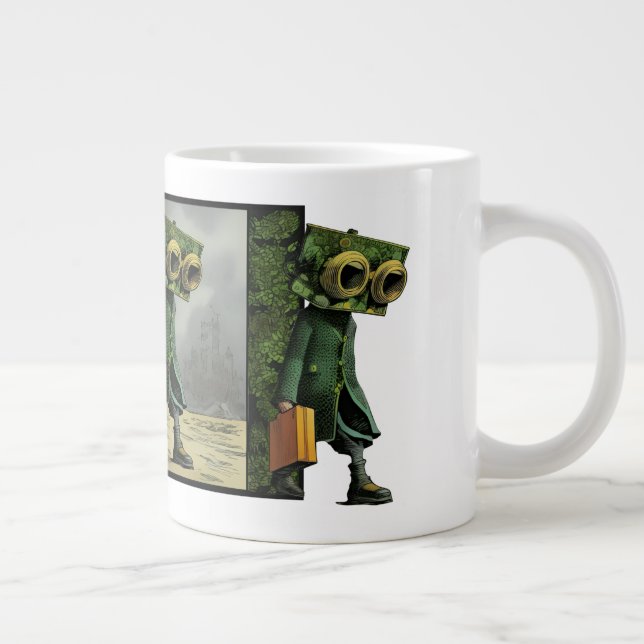 Looking for better ground Jumbo-Tasse (Rechts)