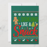 Looking Like A Snack Funny Christmas Cookie Ugly