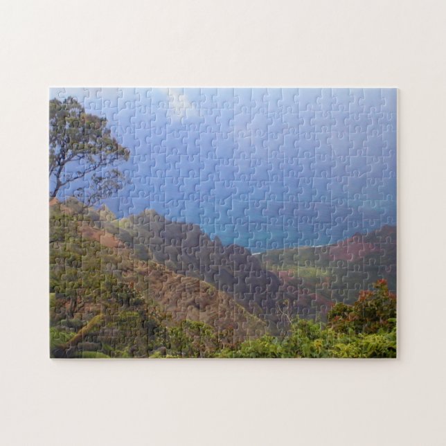 Looking Out Over the Canyon created on a  Puzzle (Horizontal)