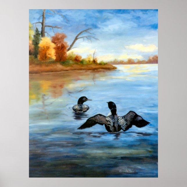 Loon Dance II Poster (Vorne)