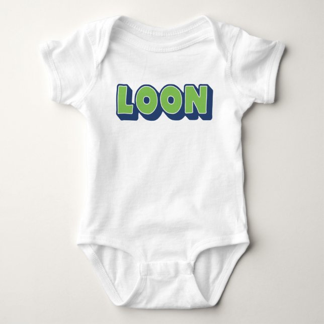 Loon, Doric Dialect, Boy, Scottish Bodysuit Baby Strampler (Vorderseite)