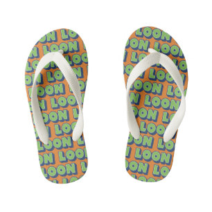 Loon Doric Scottish Dialect Flipflops, Kinderbadesandalen