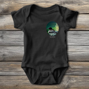 Loon-Familie Butterfield Lake Baby Strampler