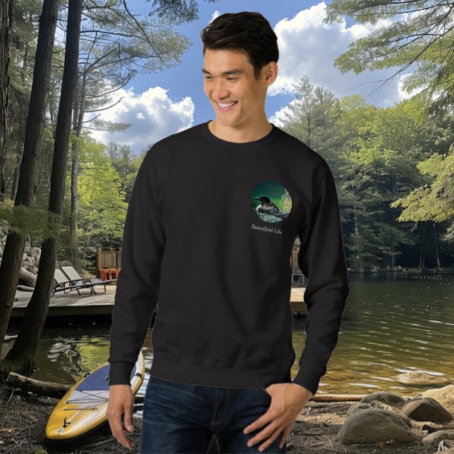 Loon Family Butterfield Lake Sweatshirt (Von Creator hochgeladen)