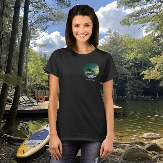 Loon Family Butterfield Lake  T-Shirt (Von Creator hochgeladen)