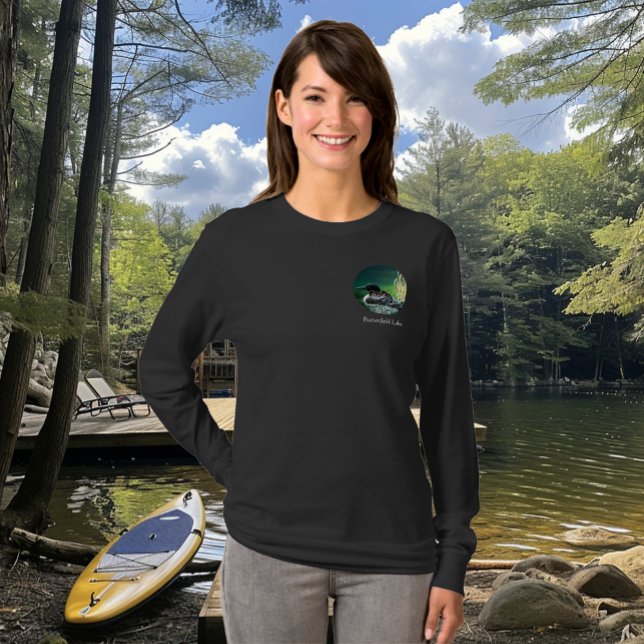 Loon Family Butterfield Lake  T-Shirt (Von Creator hochgeladen)