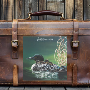 Loon Family Outing Aufkleber